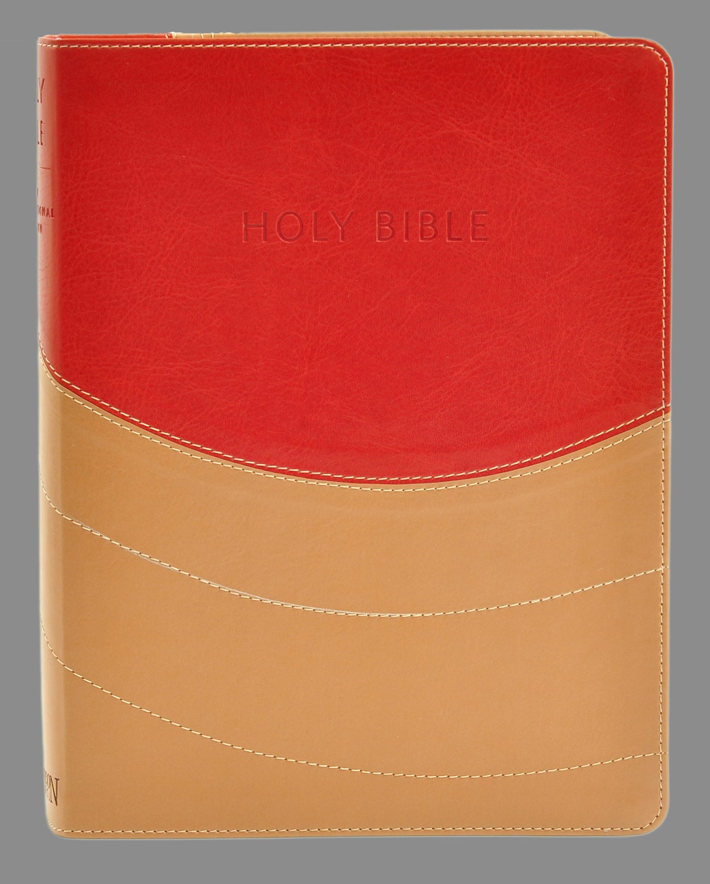 NIV Ministry Essentials Bible-Brick Red/Sand Flexisoft