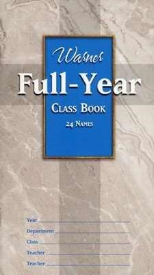 Full Year Class Book (24 Names) (#U2112)