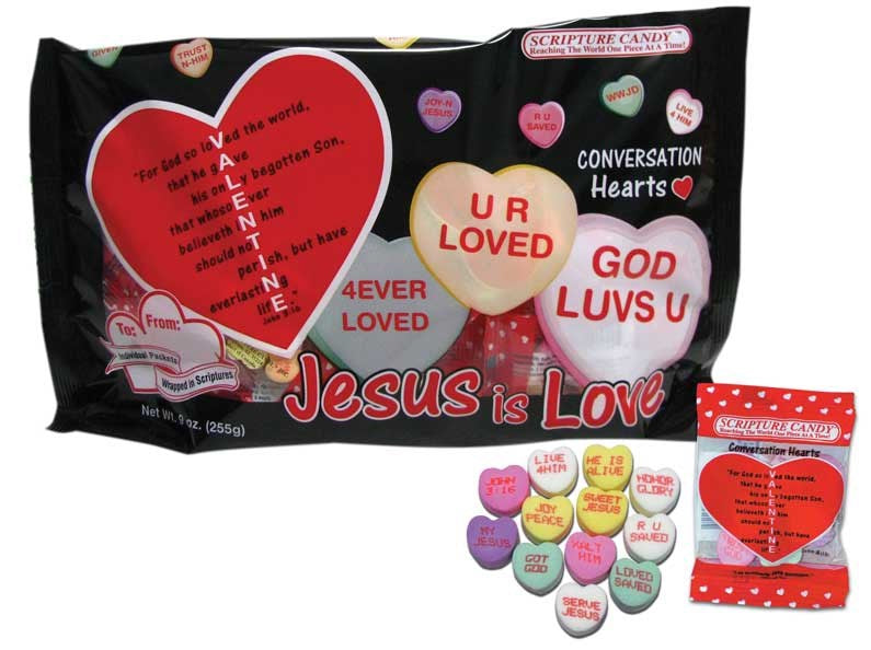 Candy-Valentine Conversation Hearts (9 Oz) (Pack Of 17) (2025=PUB O/S)