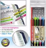 Highlighter-Bible Study Starter Set W/Silver Tabs
