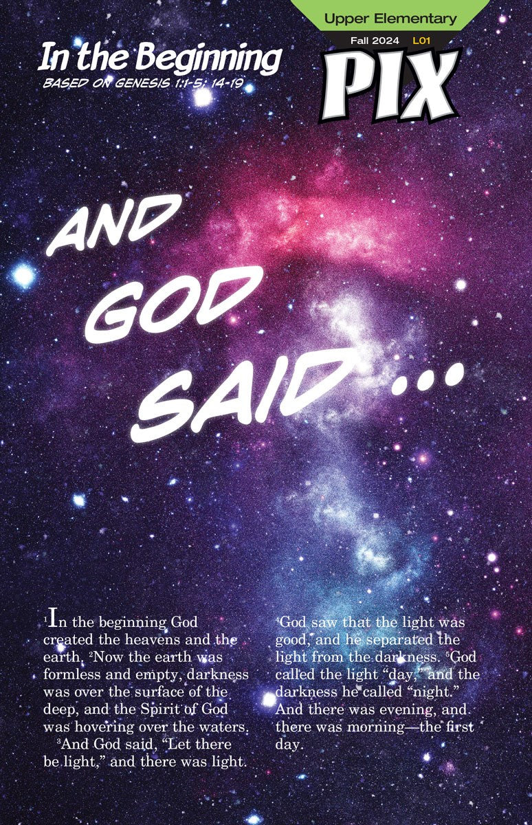 Bible-In-Life/Echoes/Reformation Press Fall 2025: Upper Elementary Pix (Take-Home) (#1054 5054)