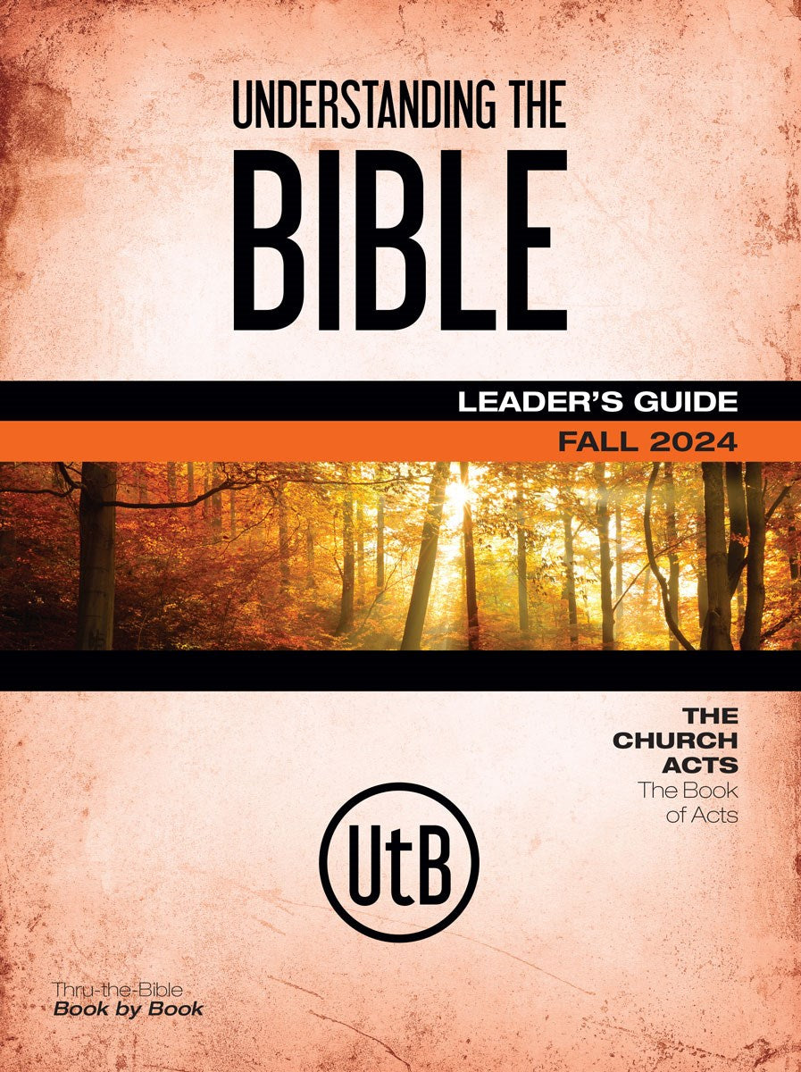 Bible-In-Life/Echoes/Reformation/Scripture Press Fall 2025: Adult Understanding The Bible Leader's (#1090 4090 5090)