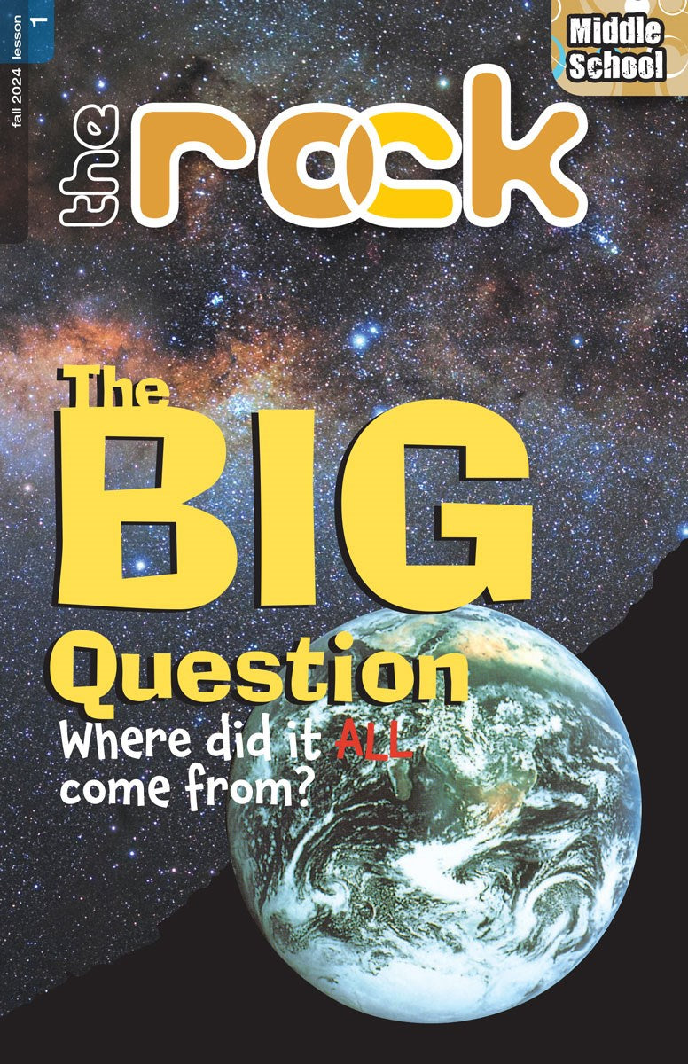Bible-In-Life/Reformation Press Fall 2025: Middle School Rock (Student Book/Take-Home) (#1062)