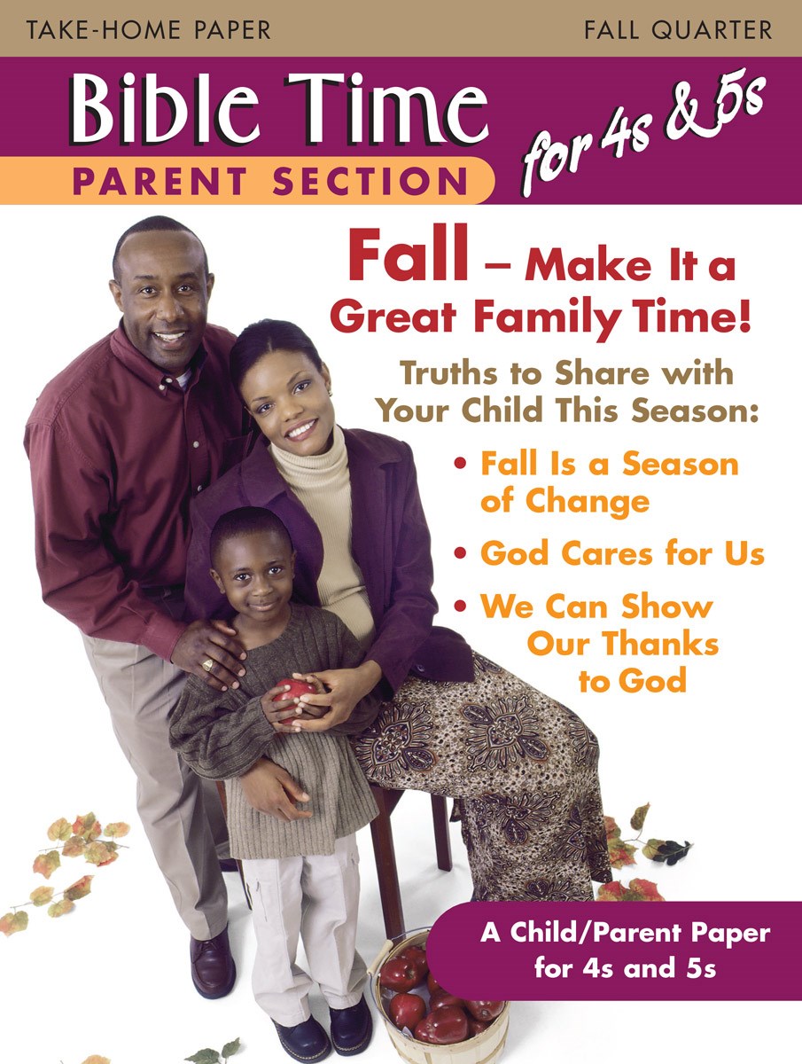 Accent/Scripture Press Fall 2025: 4s & 5s Bible Times (Take Home) (#4024 7024)