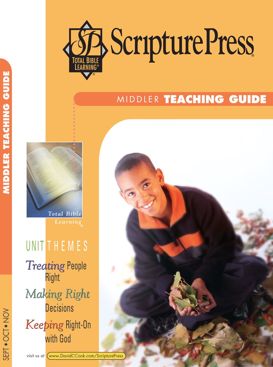 Scripture Press Fall 2025: Middler Teaching Guide (#4040)