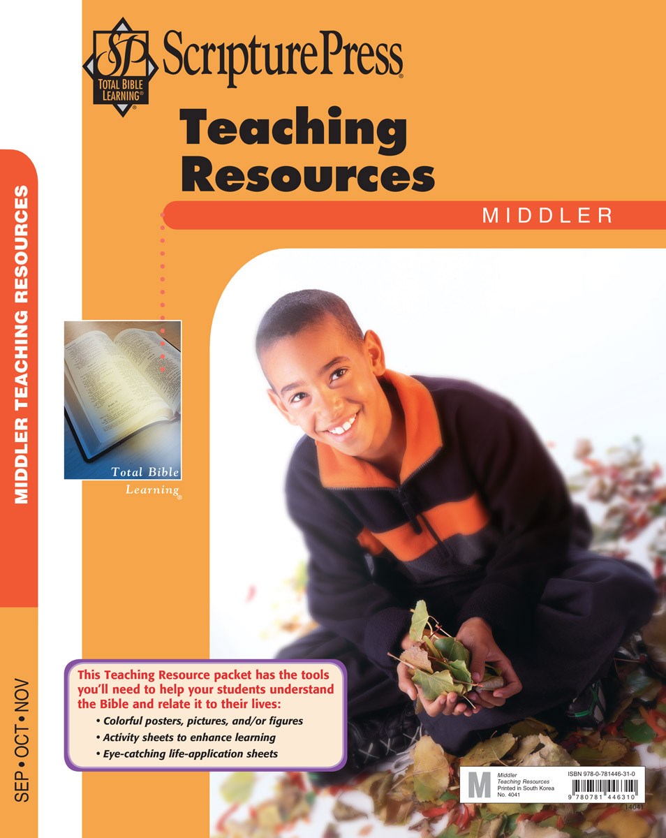 Scripture Press Fall 2025: Middler Teaching Resources (#4041)