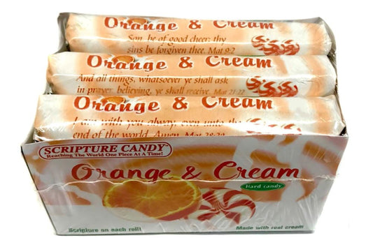 Candy-Orange & Cream Rolls (#04474) (Pack of 9)