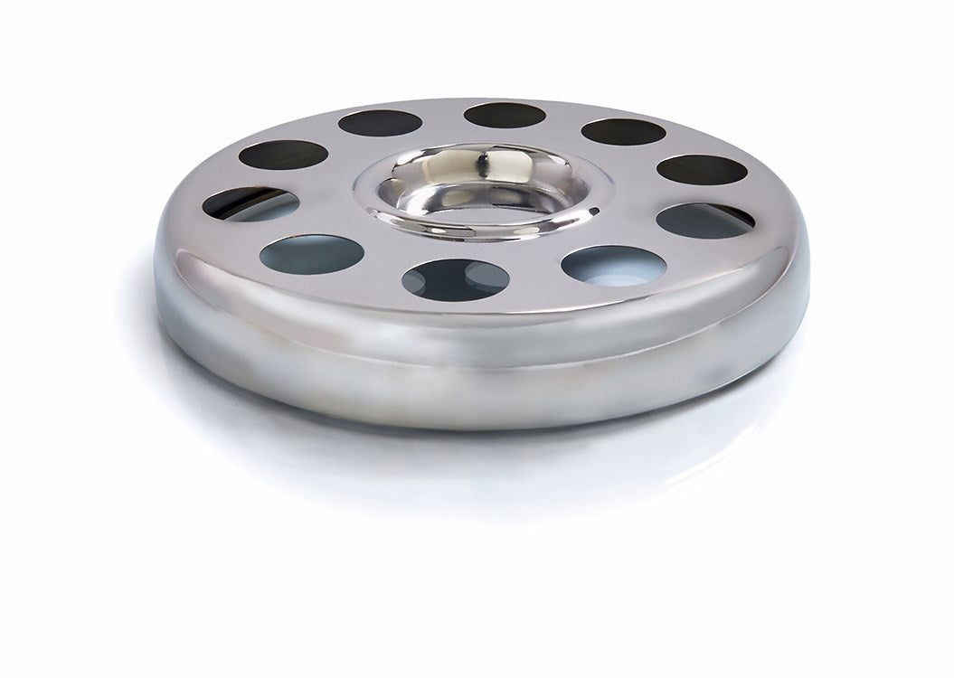Communion-RemembranceWare-SilverTone Bread Plate Insert For Small Group Communion