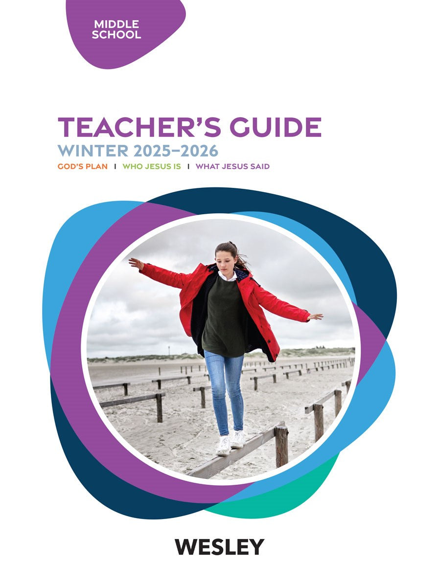 Wesley Winter 2025-2026: Middle School Teacher's Guide (#3060)