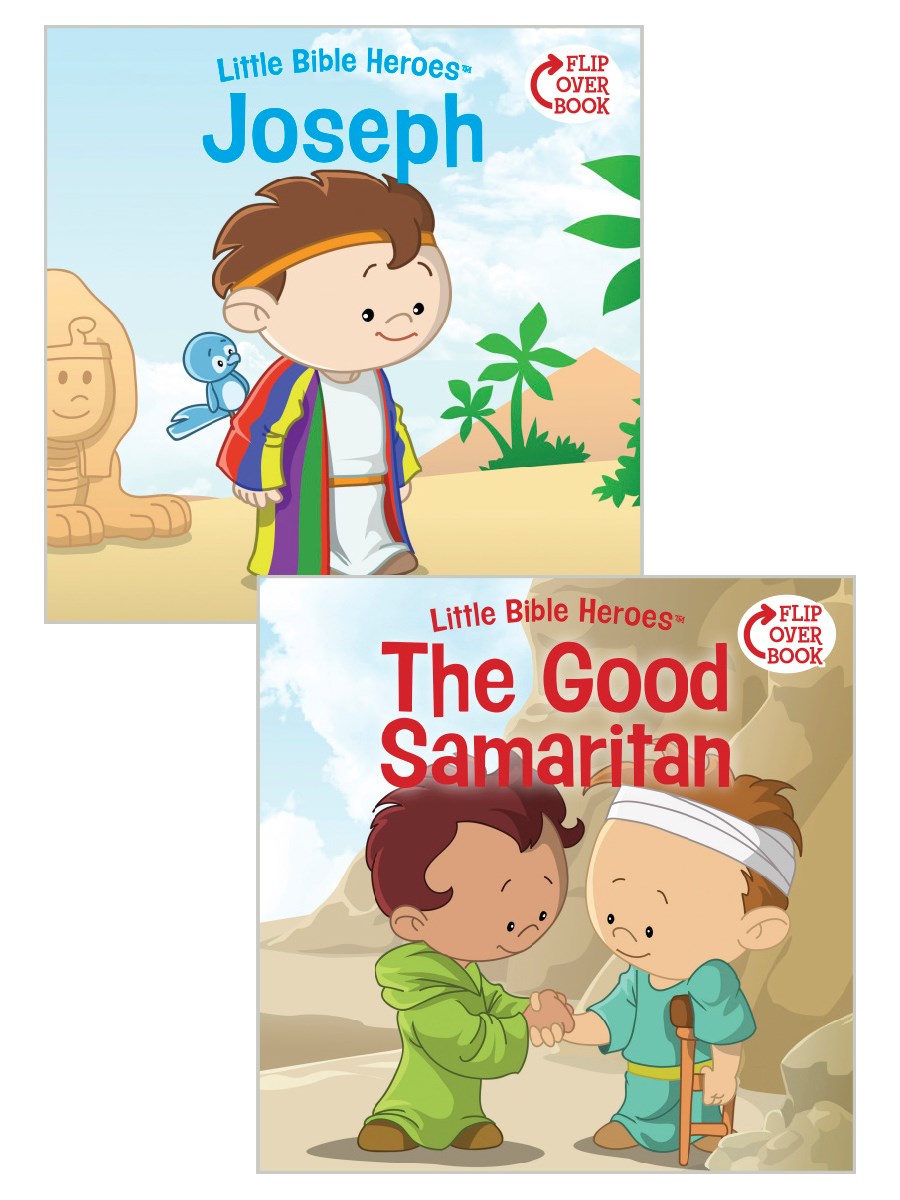 Joseph/The Good Samaritan Flip-Over Book (Little Bible Heroes)
