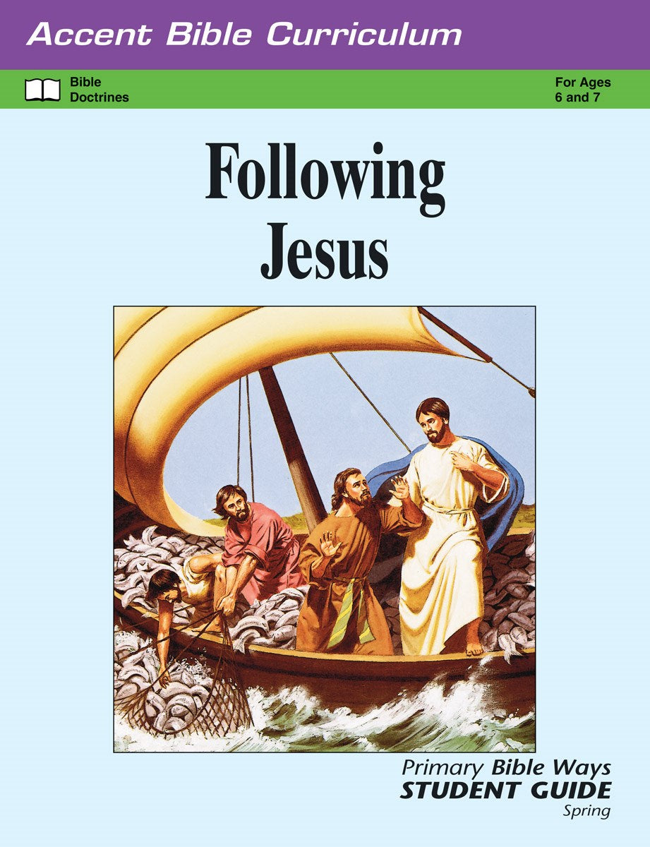 Accent Spring 2026: Primary Bible Ways (Student Book) (#7032)