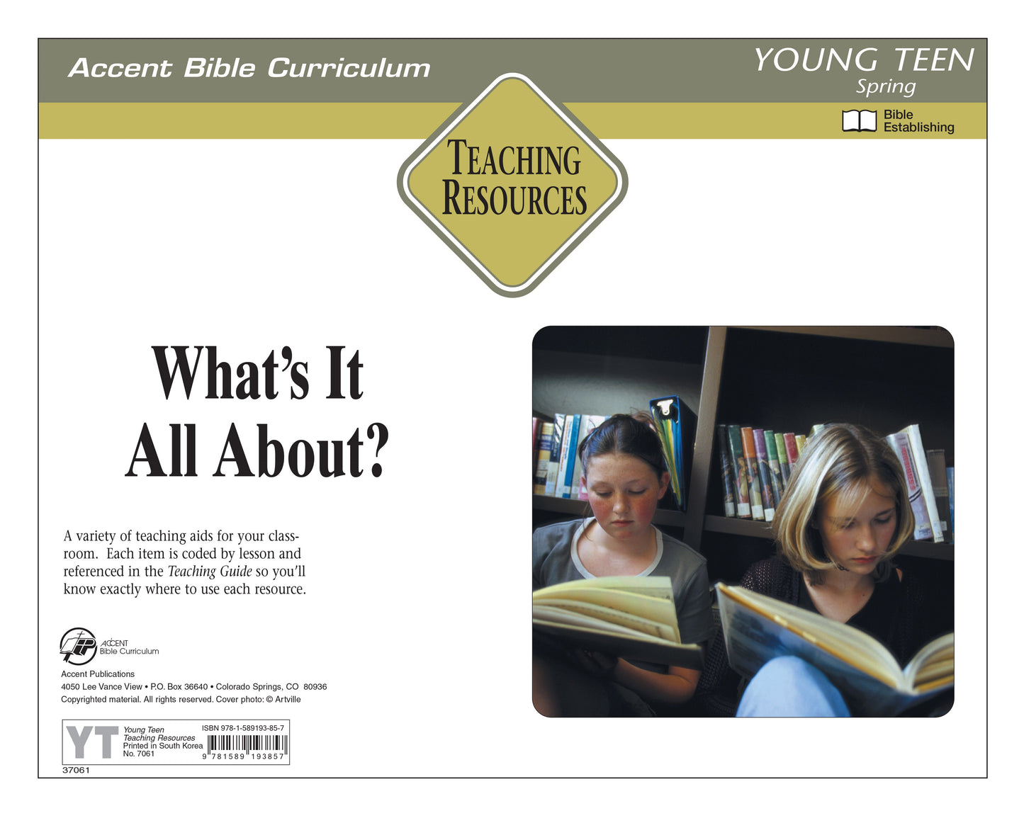 Accent Spring 2026: Young Teen Teaching Resources (#7061)
