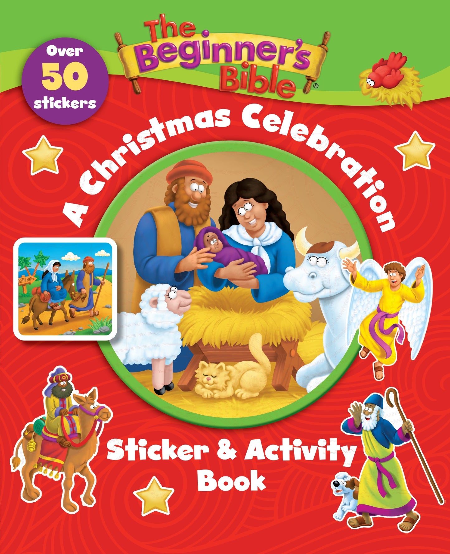 The Beginner's Bible: A Christmas Celebration Sticker And Activity Book