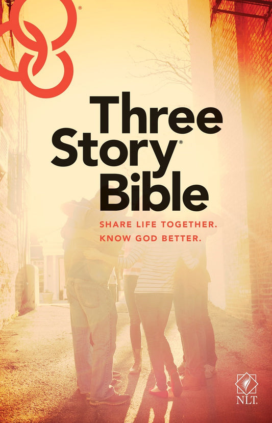 NLT Three Story Bible-Softcover