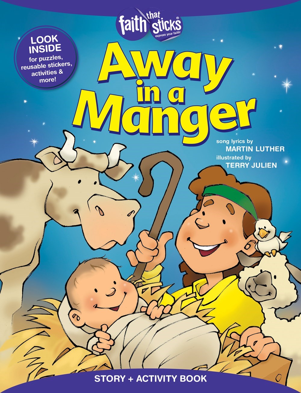 Away In A Manger Activity Book (Faith That Sticks)