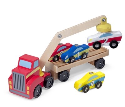 Toy-Magnetic Car Loader (6 Pieces) (Ages 3+)