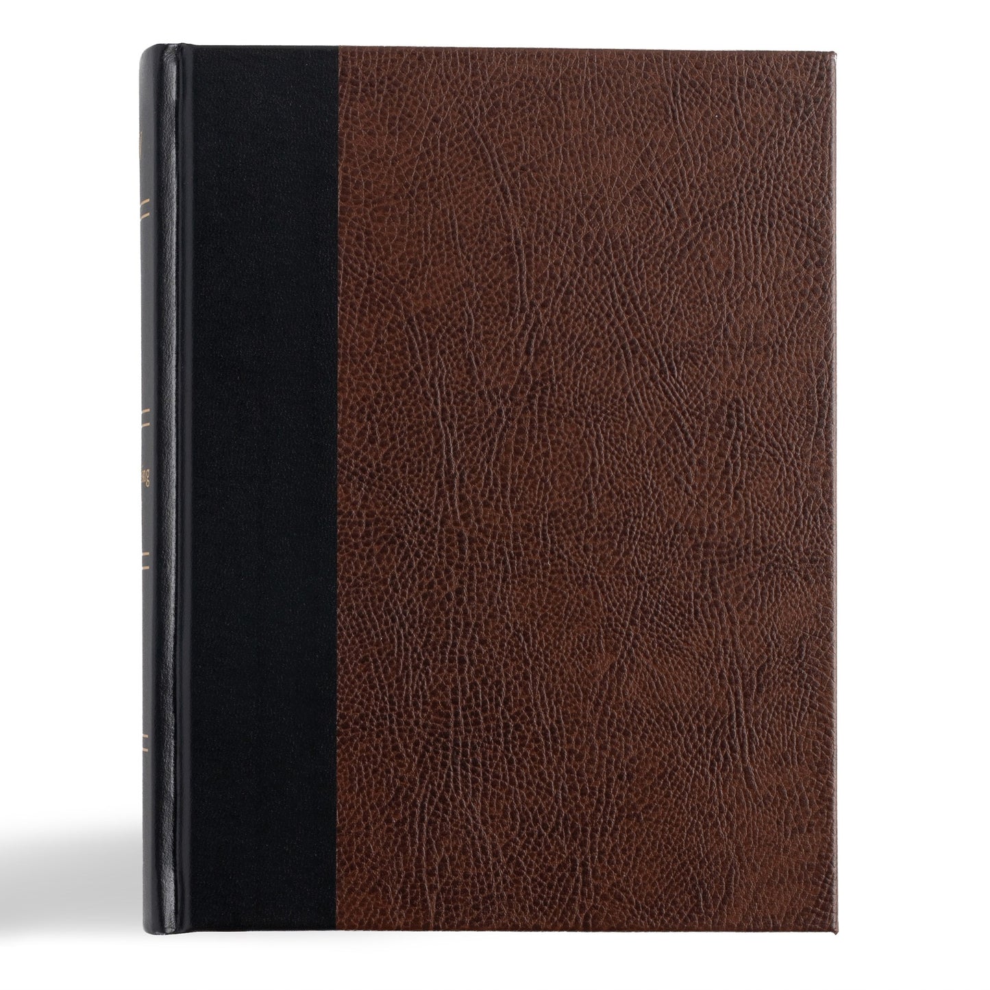 KJV Notetaking Bible-Black/Burgundy Bonded Leather