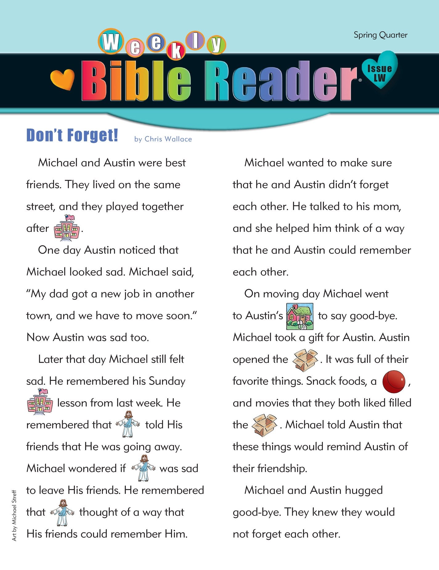 Heartshaper Spring 2026: Early Elementary Weekly Bible Reader (Pack Of 5) (#6234)