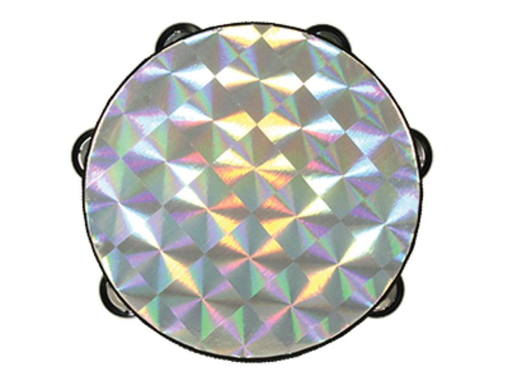Instrument-Tambourine-Silvertone (6 Pairs Of Cymbals) (8")