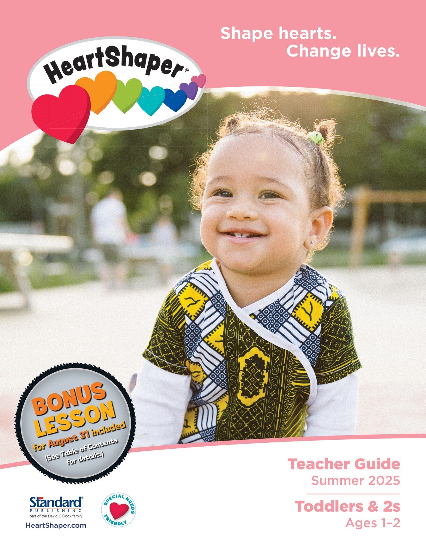 Heartshaper Summer 2025: Toddlers & 2s Teacher Guide (#6200)