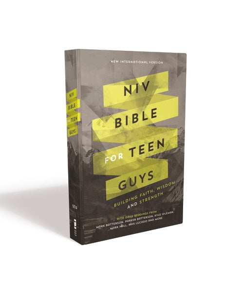 NIV Bible For Teen Guys-Printed Hardcover