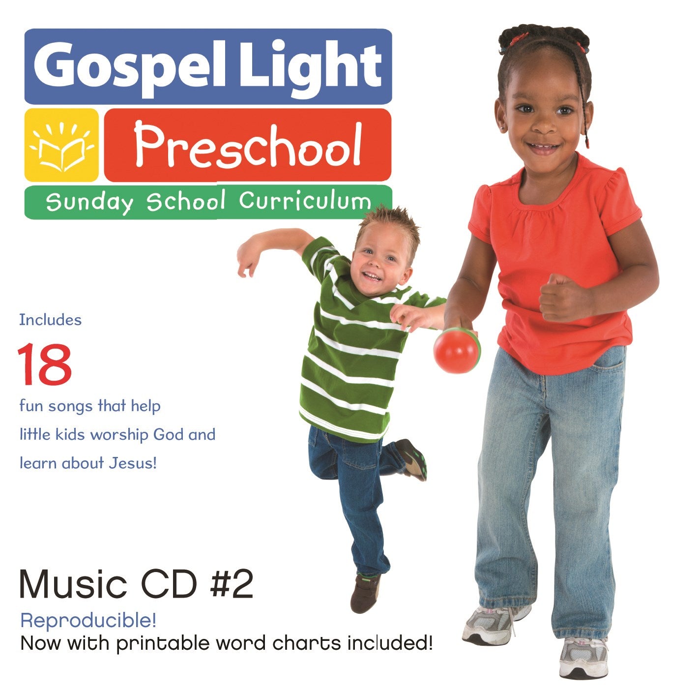 Gospel Light: Preschool/Pre-K Music CD-Year B (#139011)