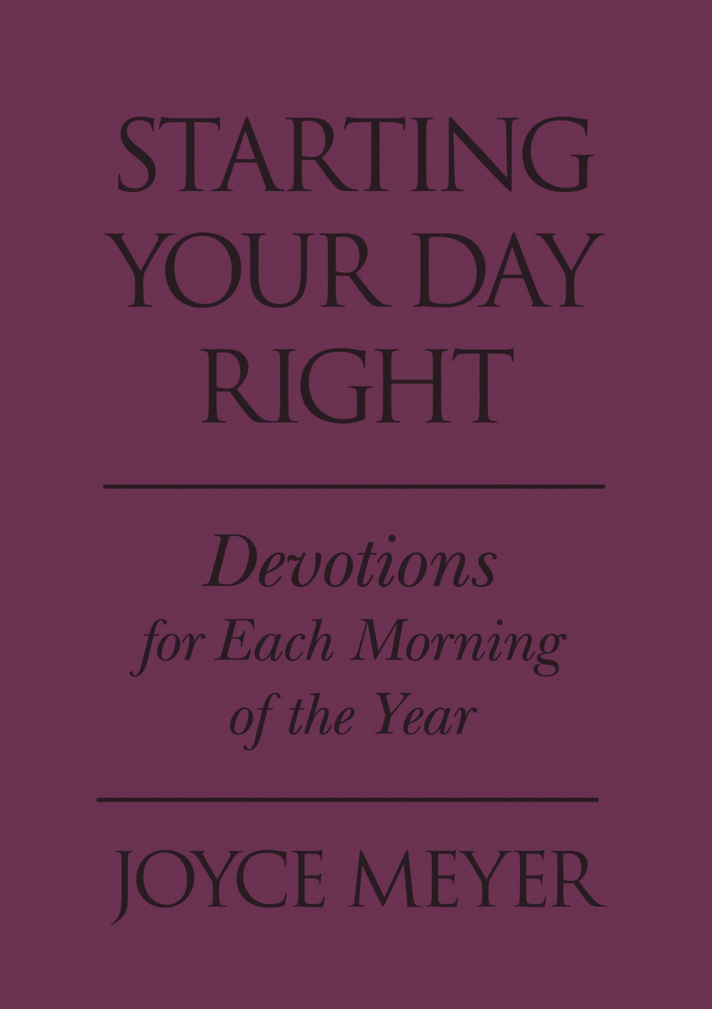 Starting Your Day Right-Purple Euroluxe Imitation Leather