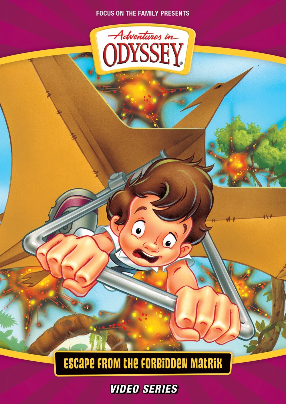DVD-Adventures In Odyssey V15: Escape From Forbidden Matrix (Repack)
