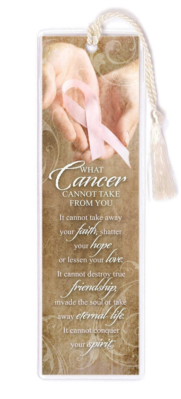 Bookmark-What Cancer-Ribbon (Pack Of 6)