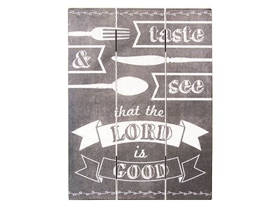 Wall Art-Chalkboard-Taste & See