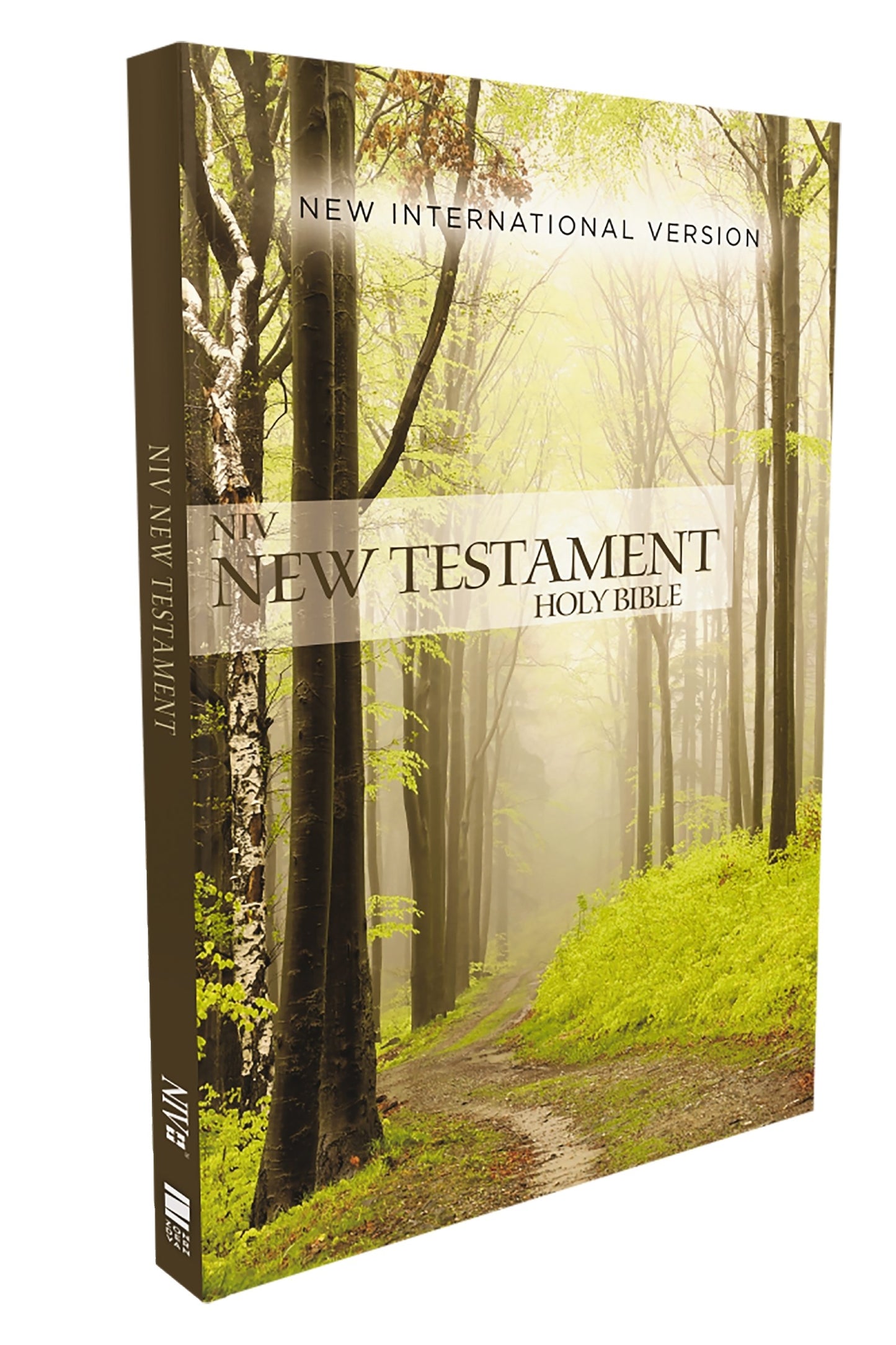 NIV Outreach New Testament-Green Forest Path Softcover