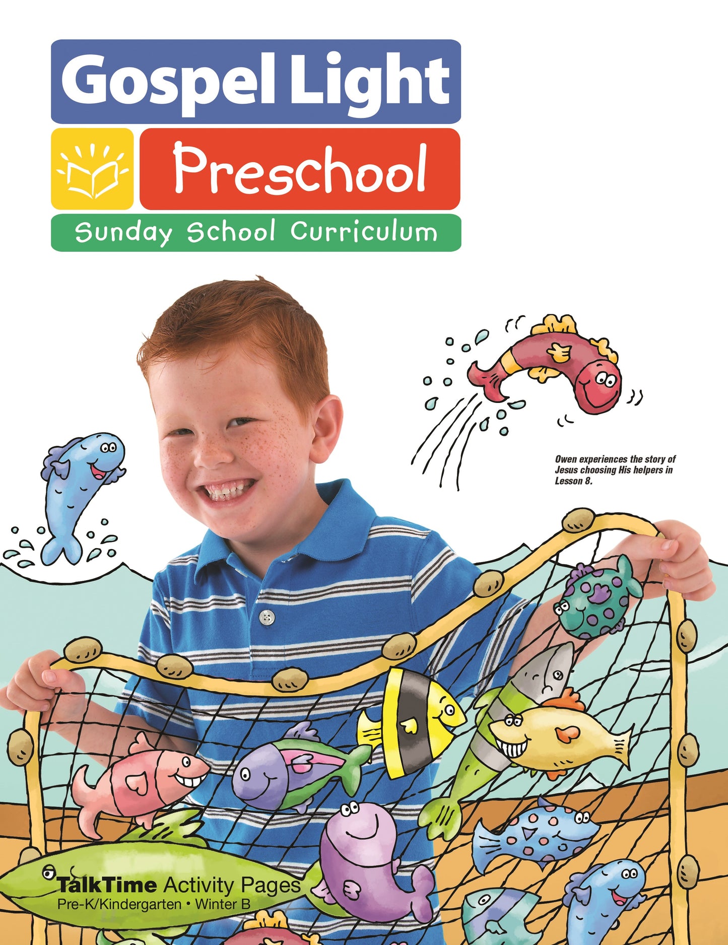 Gospel Light Winter 2025-2026: Pre-K/Kindergarten Talktime Activity Pages (Ages 4 & 5)-Year B (#2213)