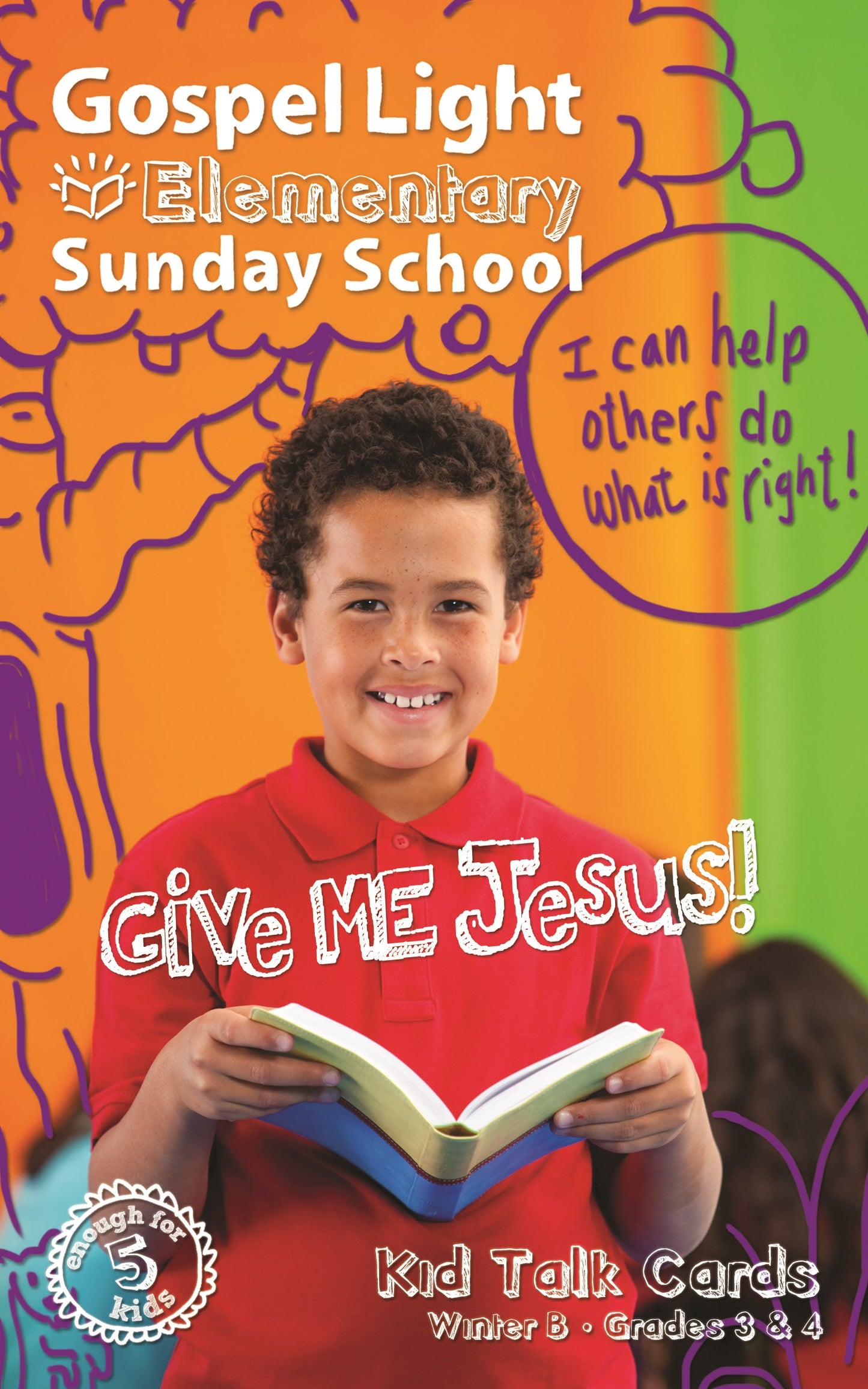 Gospel Light Winter 2025-2026: Elementary Kid Talk Cards (Grades 3-4)-Year B (#2242)