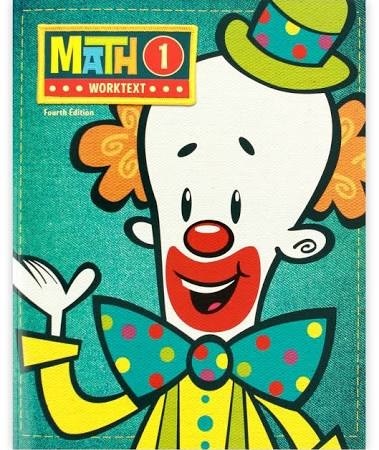 Math 1 Student Worktext (4th Edition New Paper Copyright)