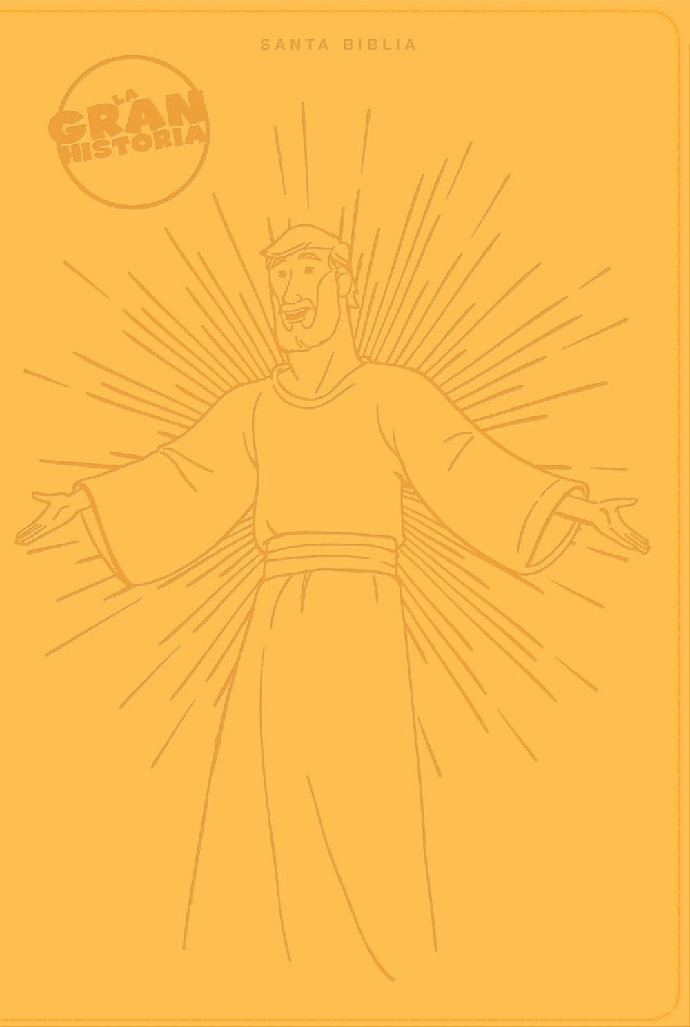 NTV Big Picture Interactive Bible (La Gran Historia: Biblia Interactiva)-Yellow LeatherTouch
