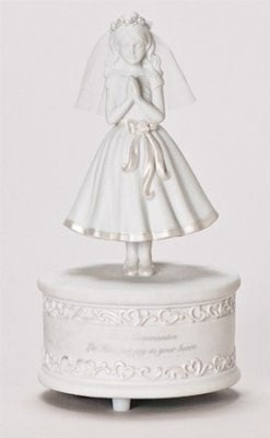 Figurine-Communion-Musical-Girl (7.5")
