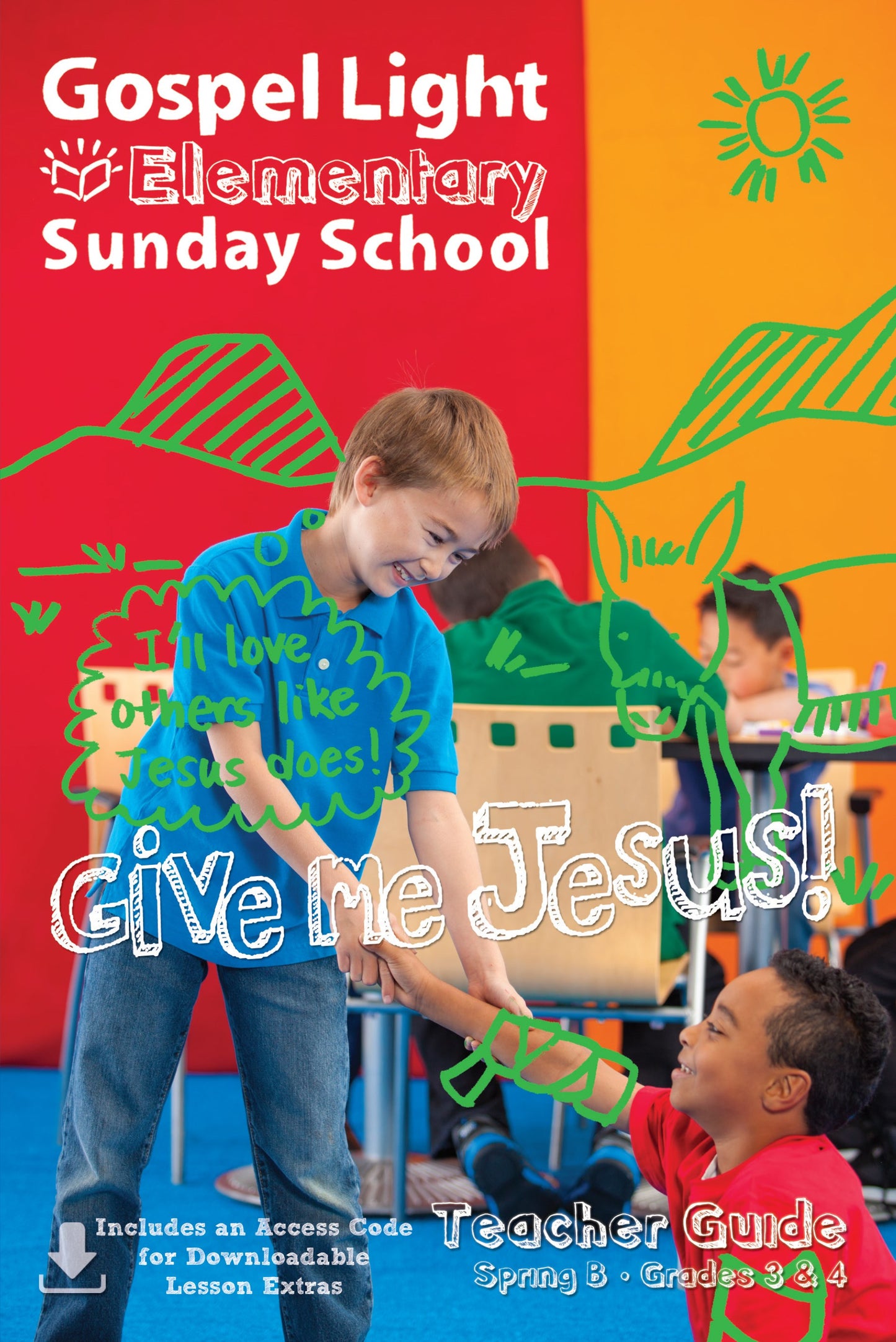 Gospel Light Spring 2025: Elementary Teacher Guide W/Cd-Rom (Grades 3-4)-Year B (#2240)
