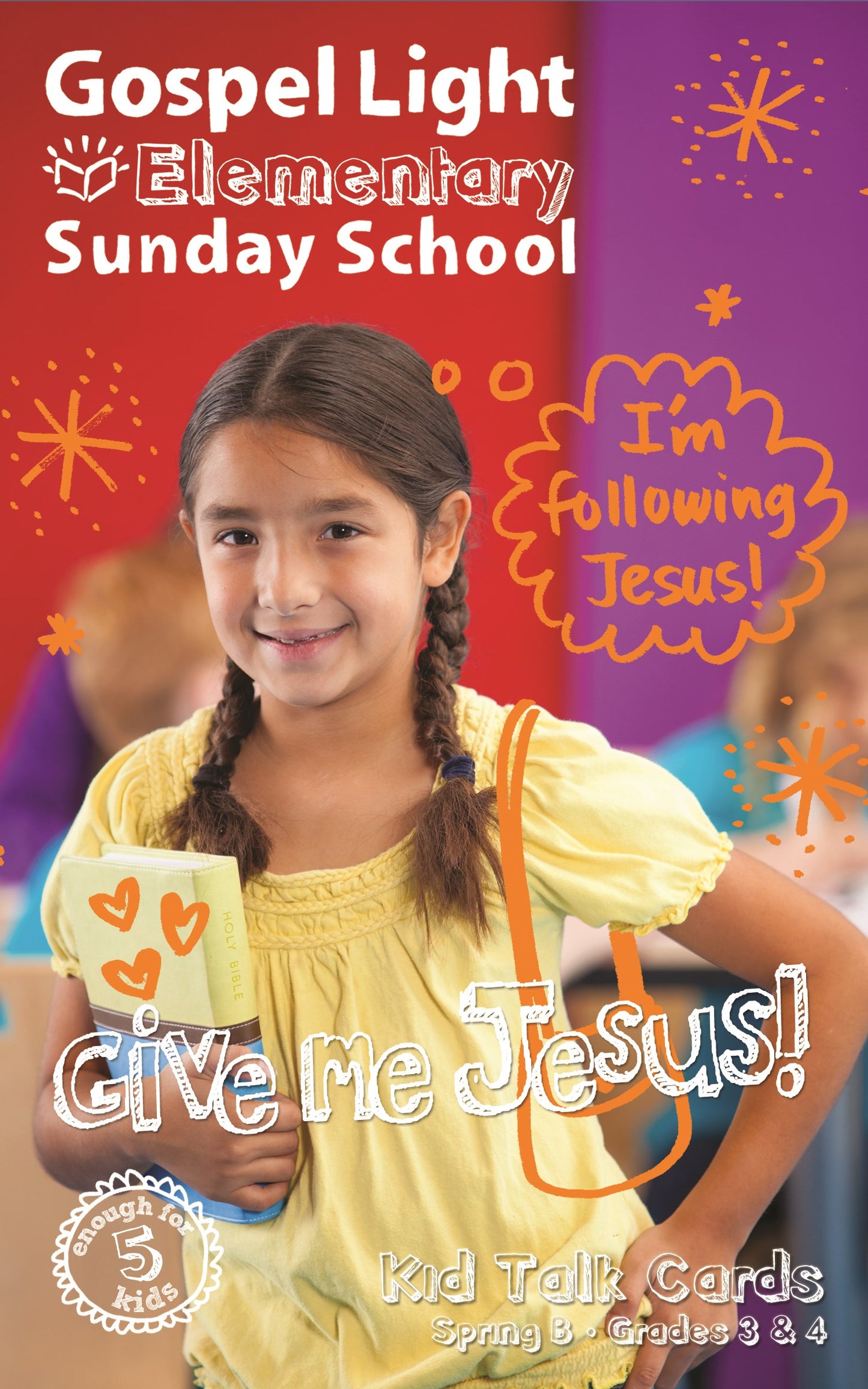 Gospel Light Spring 2025: Elementary Kid Talk Cards (Grades 3-4)-Year B (#2242)