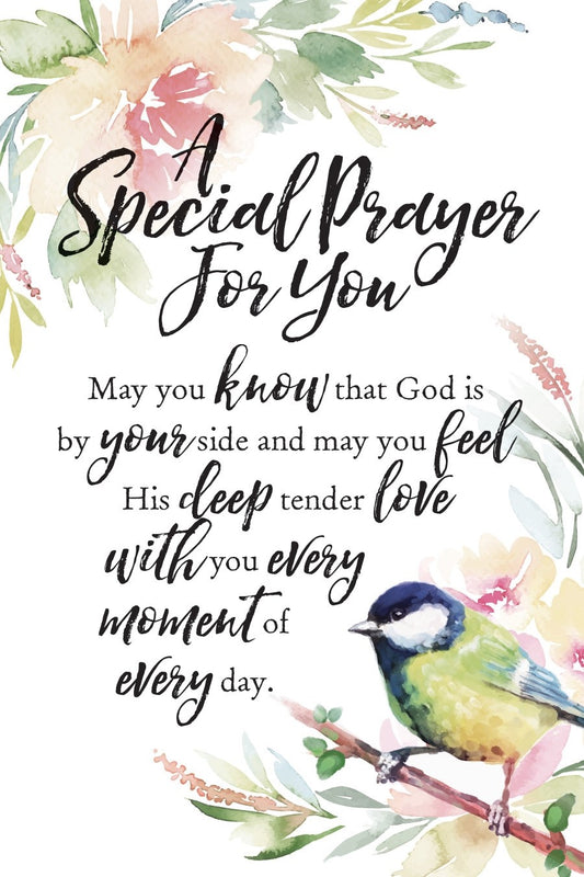Plaque-Woodland Grace-A Special Prayer For You (6 x 9)