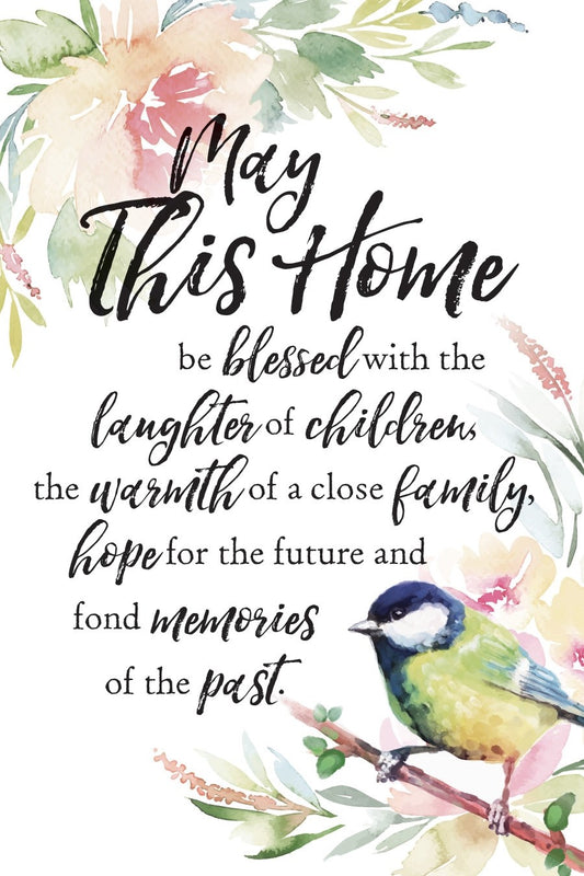 Plaque-Woodland Grace-May This Home (6 x 9)