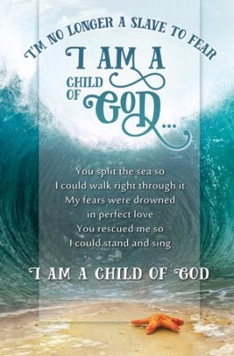 Bulletin-I'm No Longer A Slave To Fear I Am A Child Of God (Pack Of 100)