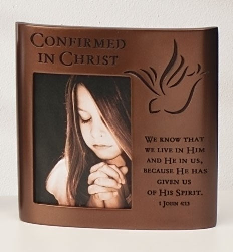 Frame-Confirmed In Christ (Holds 3 x 4 Photo)