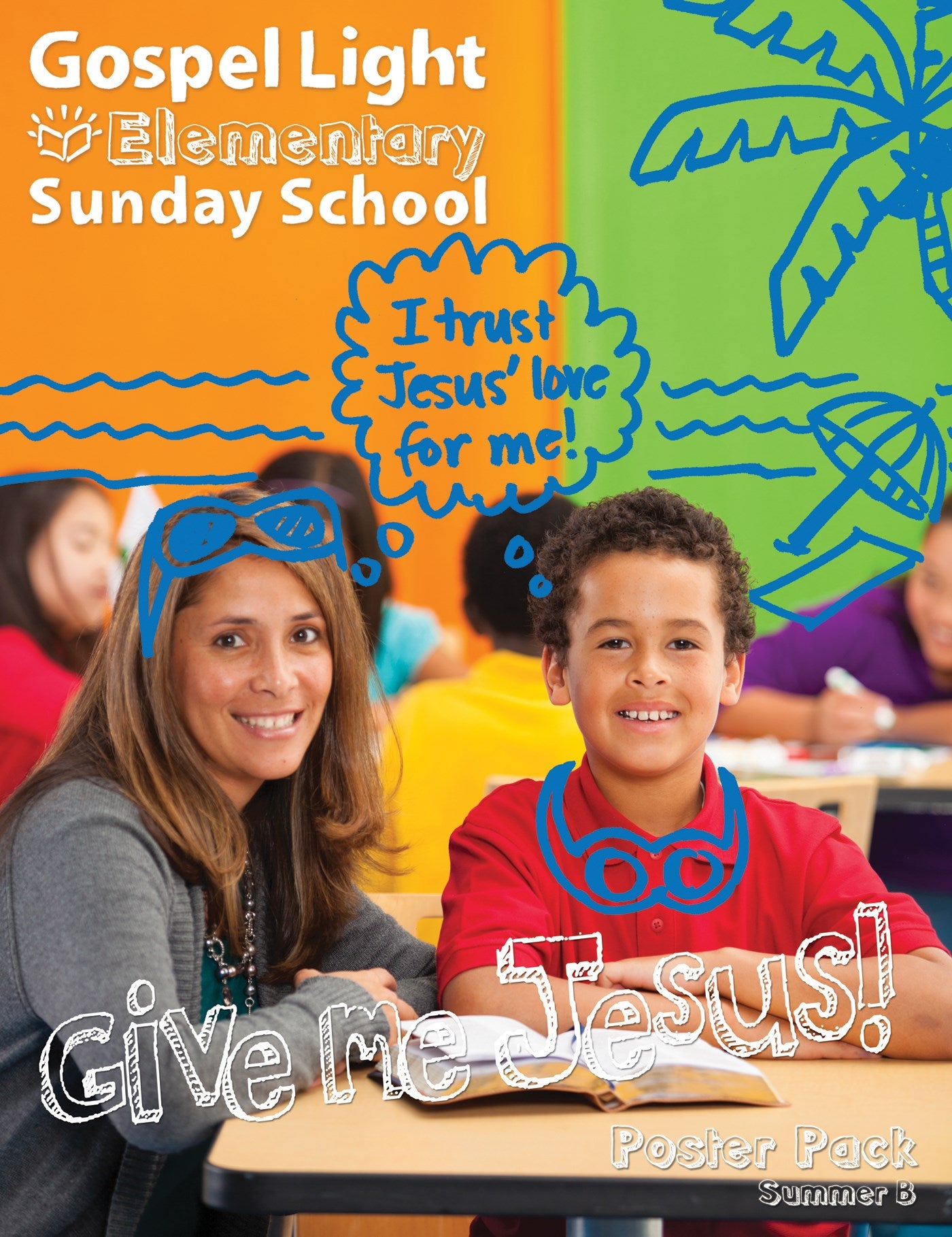 Gospel Light Summer 2025: Elementary Bible Teaching Poster Pack (Grades 1-4)-Year B (#2241)