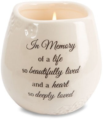 Candle-Memorial-In Memory-Serenity Scent (8 Oz Soy)
