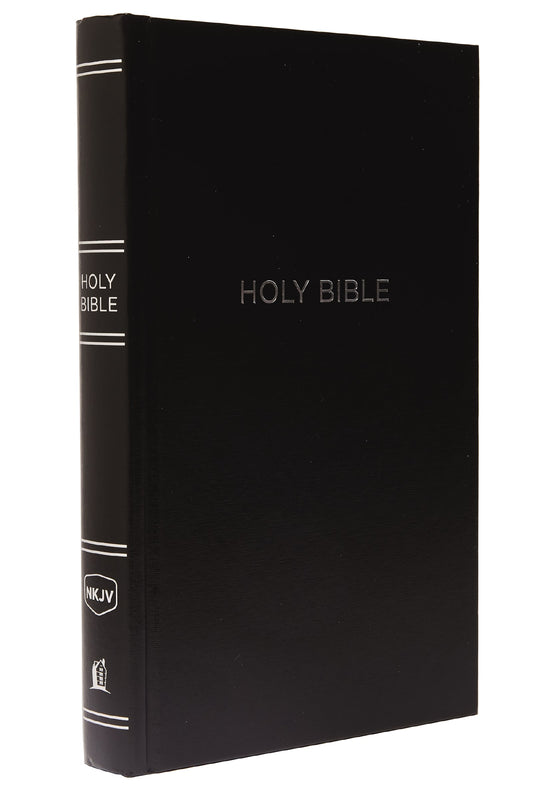 NKJV Pew Bible-Black Hardcover