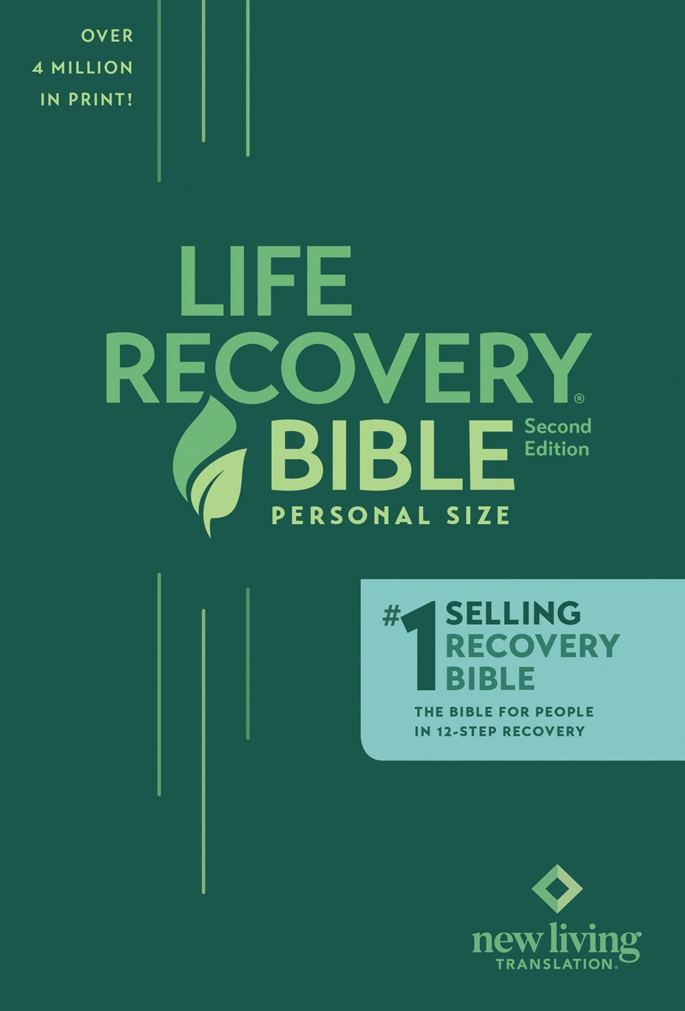 NLT Life Recovery Bible/Personal Size (25th Anniversary Edition)-Softcover
