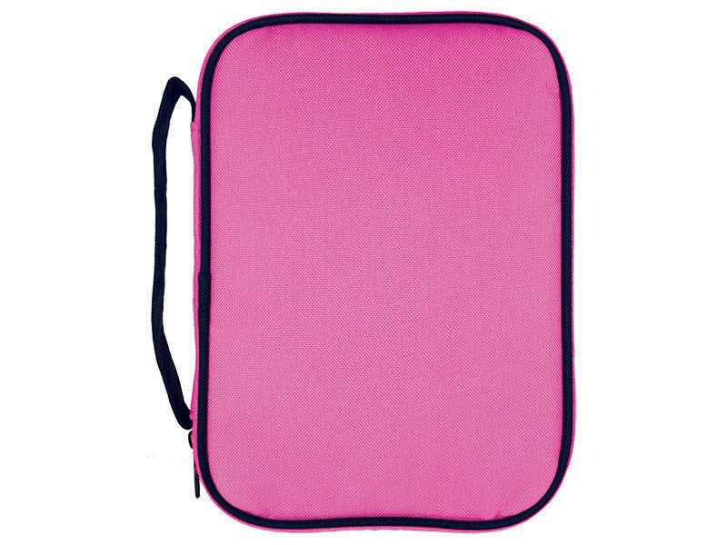 Bible Cover-Colorful-Pink/Black-LRG