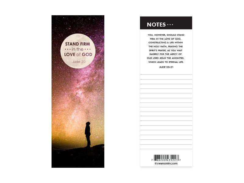 Bookmark-Stand Firm (Pack Of 25)