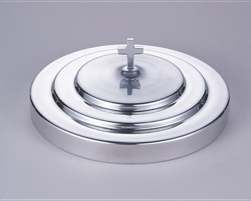 Communion Tray Cover-Polished Aluminum