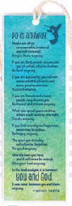 Bookmark-Do It Anyway (Pack Of 6)